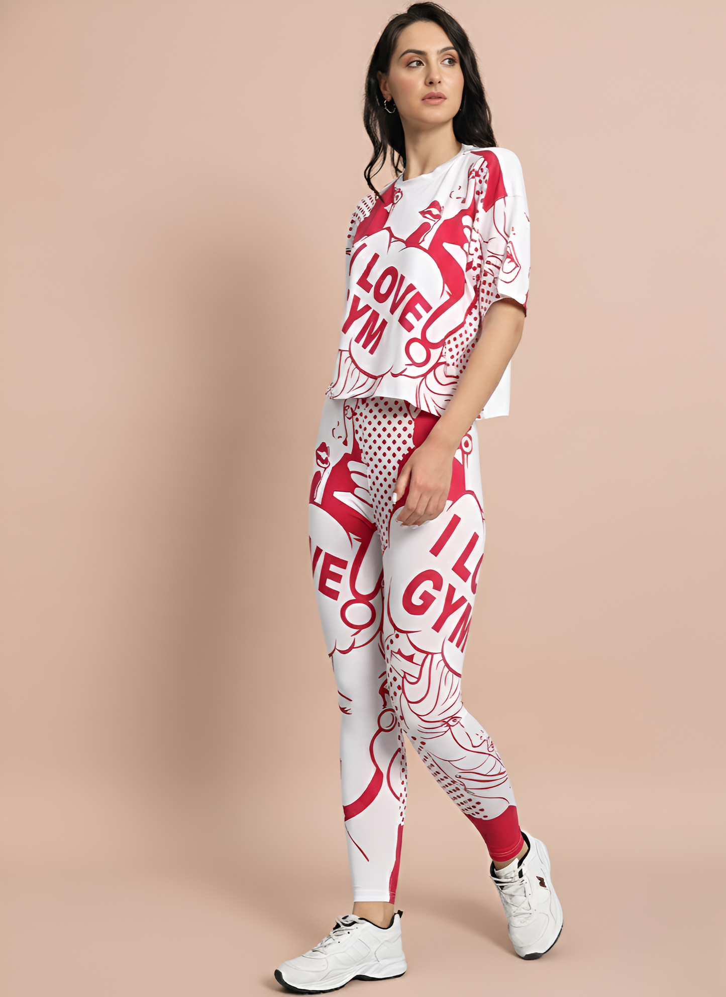 Gym Love Leggings Set