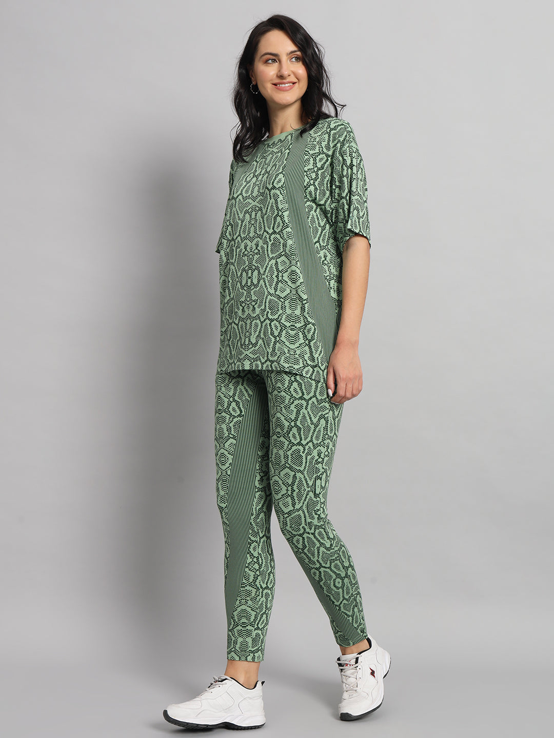 Mint Green Scaled Athletic Set