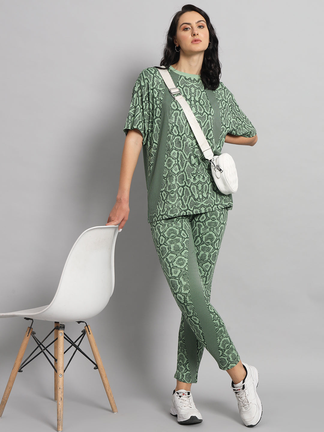 Mint Green Scaled Athletic Set