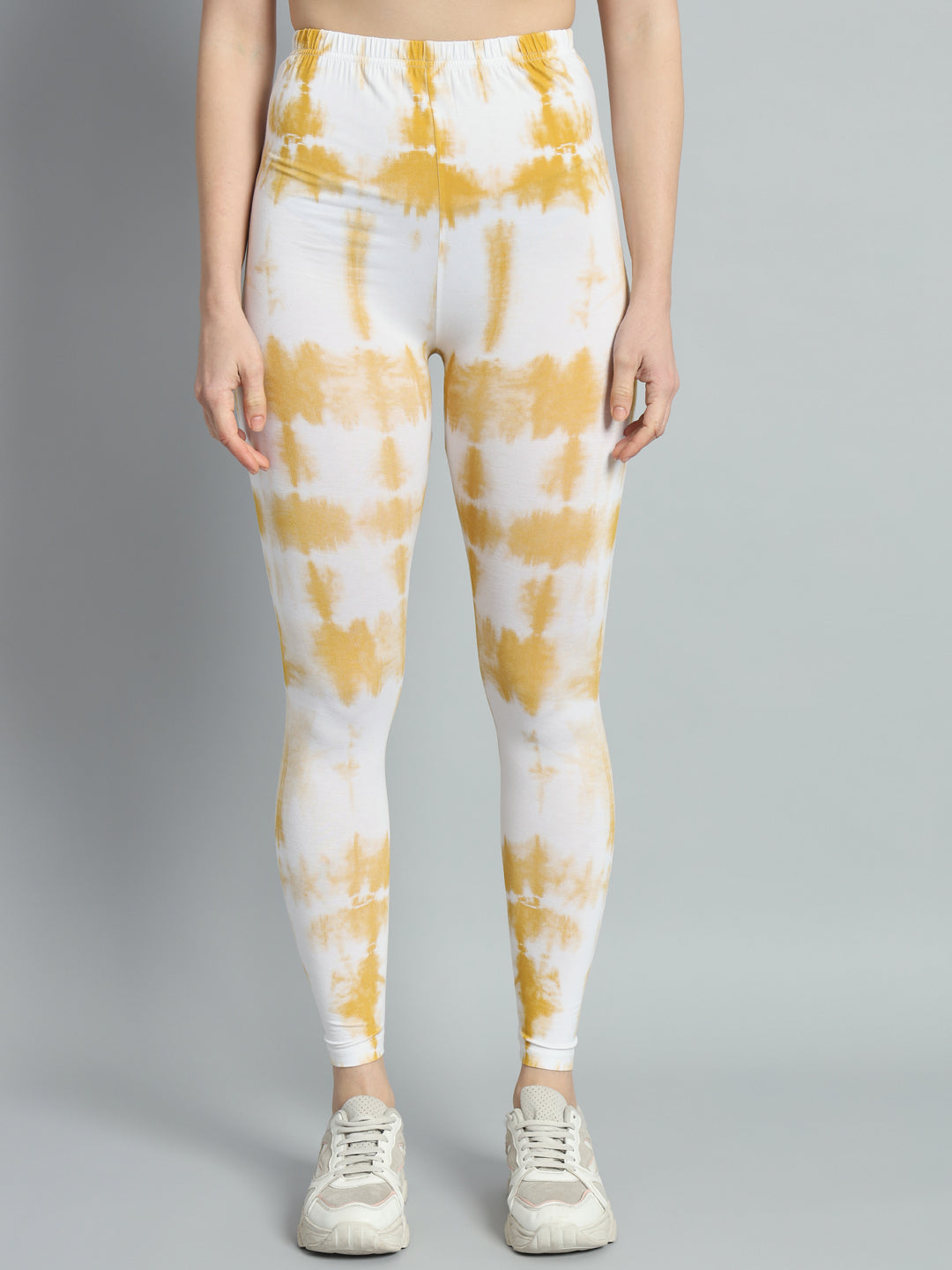 Golden Mustard Tie-Dye Lounge wear Set