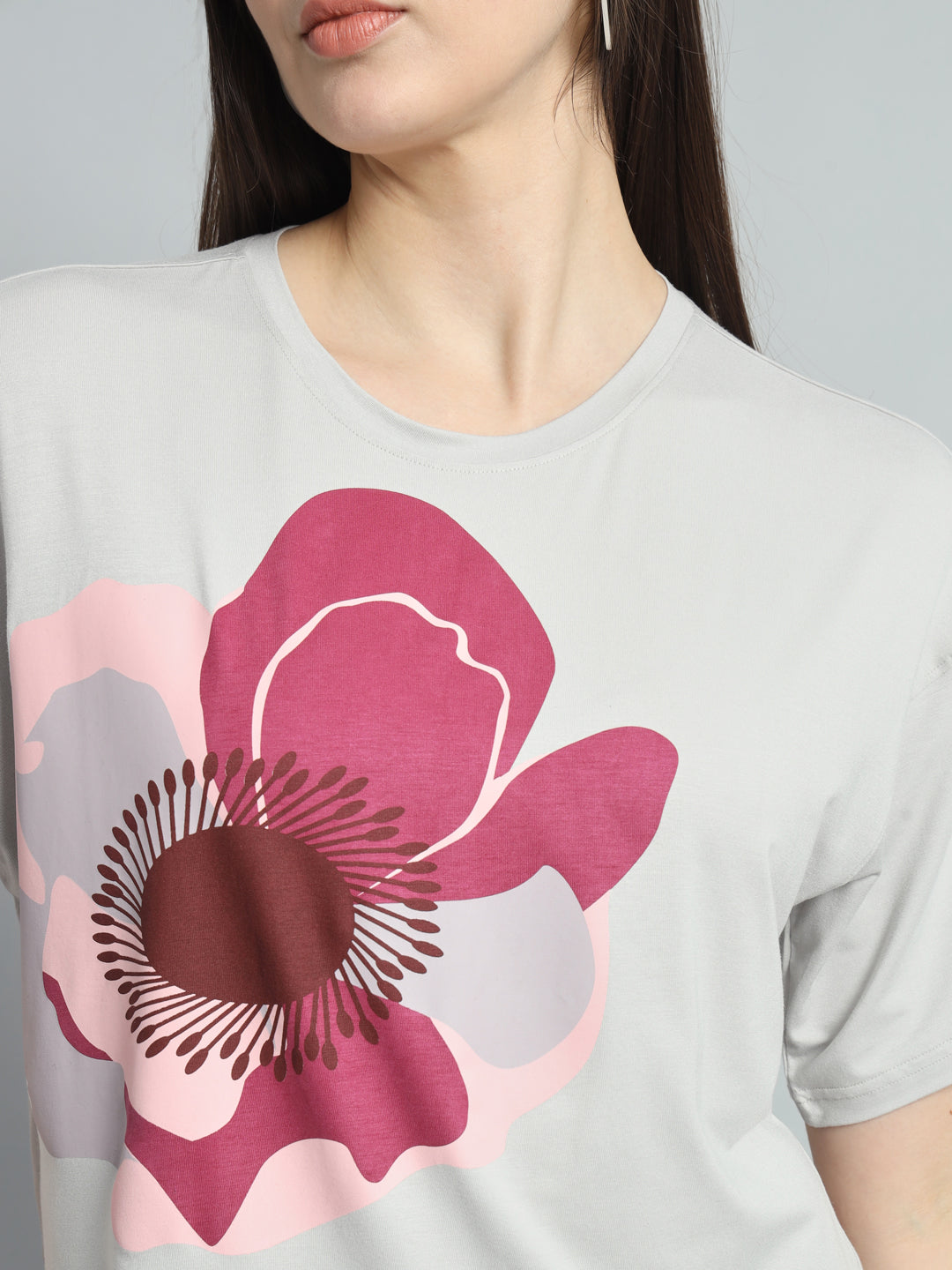 Cloud Grey Poppy Leggings Set