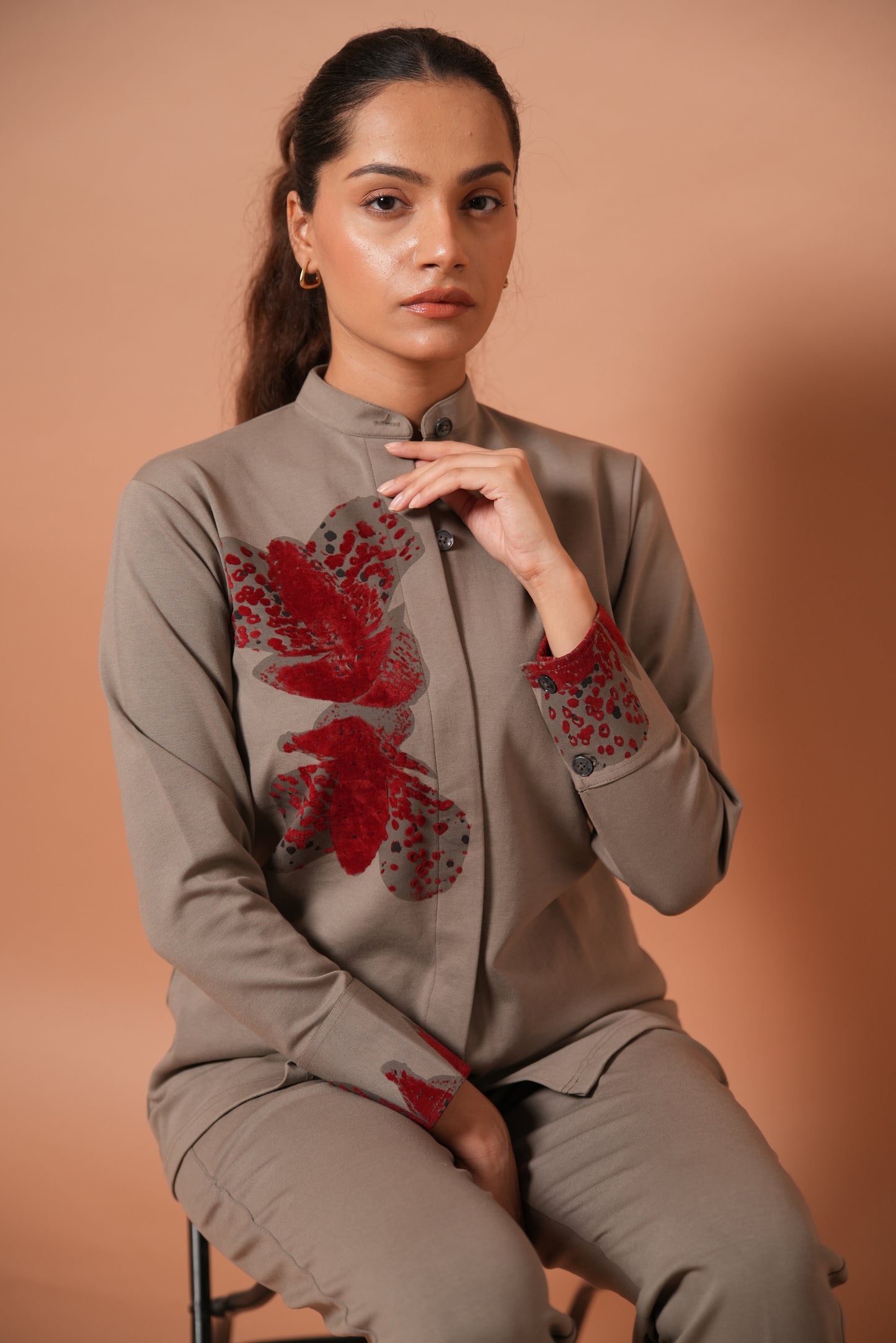 Muted Rose Statement Co-ord Set